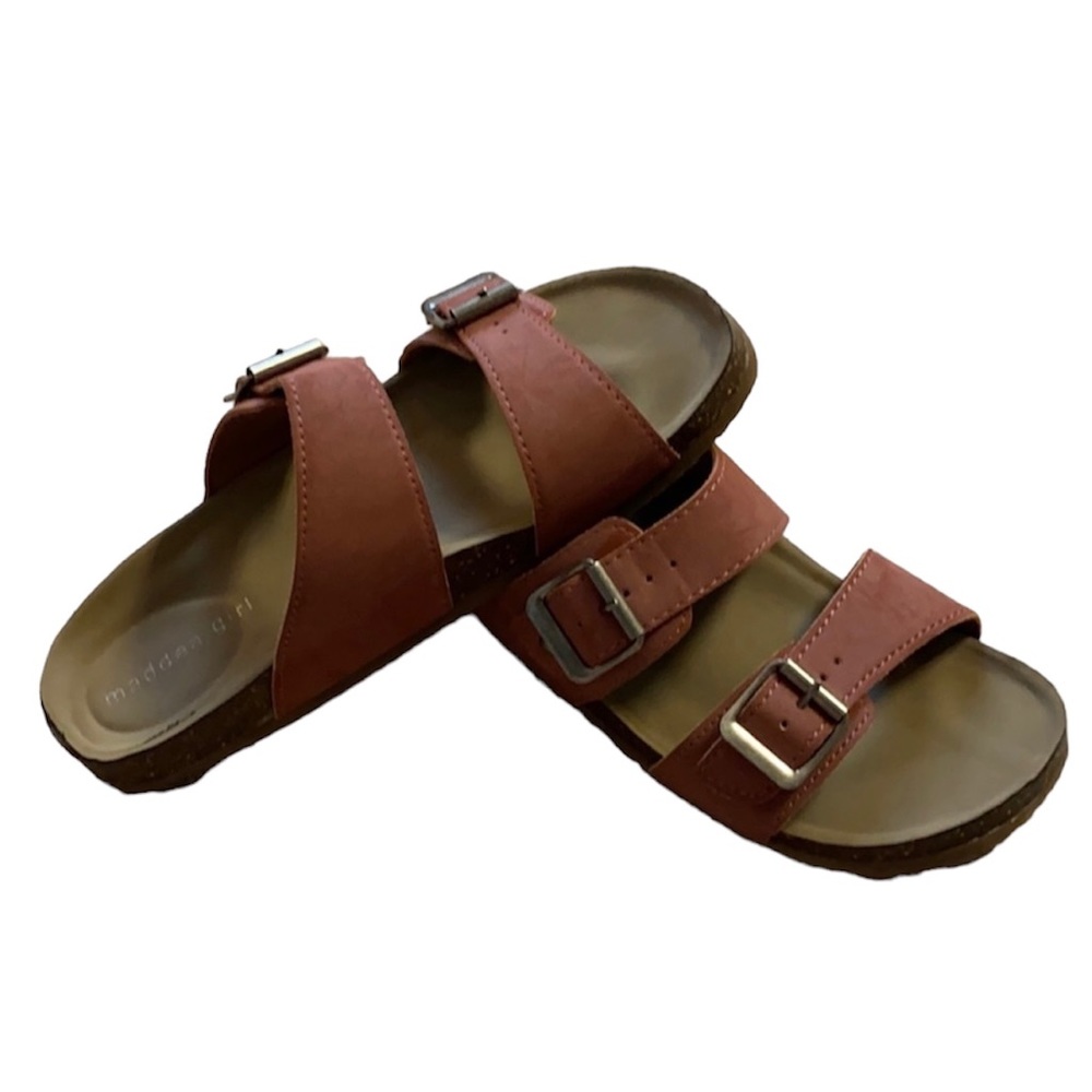 MADDEN GIRL BRANDO FOOTBED SANDALS